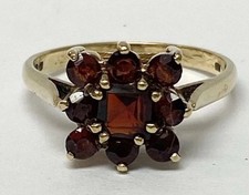 9ct vintage garnet for sale  BARRY