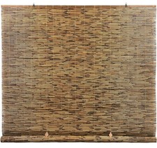 Roll reed shade for sale  Walnut