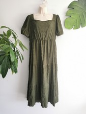 Robe longue kaki d'occasion  Rodez