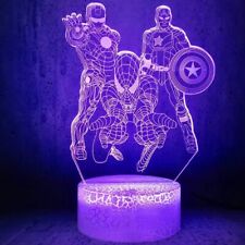 Superhero night light for sale  BRADFORD