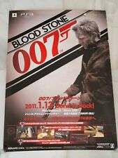 Pôster promocional japonês B2 Bloodstone 007 PS3 Xbox 360 loja oficial comprar usado  Enviando para Brazil
