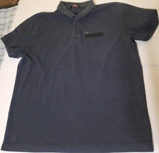Camisa polo masculina Aramis manga curta grande malha cinza escuro comprar usado  Enviando para Brazil
