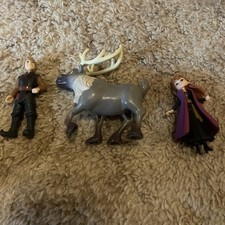Boneco Disney Hasbro Anna, Sven e Kristoff Frozen 4" comprar usado  Enviando para Brazil