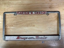 Quadro de placa de licença de carro vintage Masters Choice ferramentas de encaixe comprar usado  Enviando para Brazil