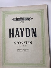 Haydn sonaten violinen gebraucht kaufen  Ochtrup