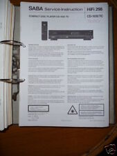 Service instruction saba gebraucht kaufen  Deutschland