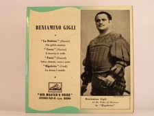 Beniamino gigli boheme for sale  CHICHESTER