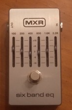 Pedal equalizador de efeitos de guitarra MXR seis bandas Eq  comprar usado  Enviando para Brazil