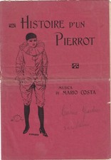 Pantomima historie pierrot usato  Milano