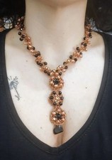 Collana con cristalli usato  Bologna