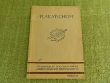 Heft plakatschrift sammelband gebraucht kaufen  Wilhelmsdorf