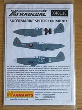 Xtradecal x48118 supermarine for sale  TAMWORTH