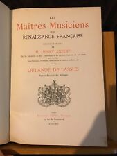 Roland lassus mélanges d'occasion  Rennes