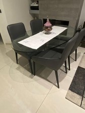 Tavolo pranzo vetro usato  Sant Antonio Abate
