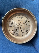 Copper colander strainer for sale  Brighton
