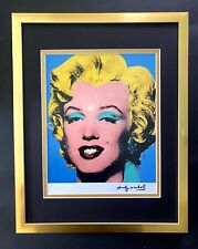 ANDY WARHOL LINDO 1984 ASSINADO MARILYN MONROE ESTAMPA FOSCA PARA 11X14 , usado comprar usado  Enviando para Brazil