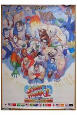 Extremamente Muito, Muito RARO Pôster Original Japonês Super Street Fighter || comprar usado  Enviando para Brazil