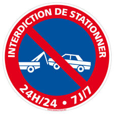 Panneau stationnement interdit d'occasion  Cambrai