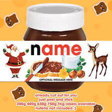 Personalised fit nutella for sale  PETERHEAD