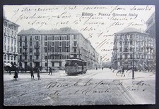 Cartolina viaggiata animata usato  Milano