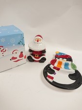 Christmas ceramic santa for sale  RUGBY