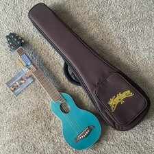 Guitarra acústica de viaje Washburn 34 pulgadas abeto folk color azul segunda mano  Embacar hacia Mexico