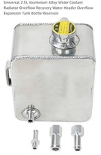Garrafa tanque de recuperação de transbordamento radiador líquido refrigerante carro Hotrod Rat rod 2,5L alumínio, usado comprar usado  Enviando para Brazil