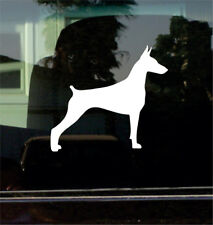 Doberman vinyl sticker for sale  Allen Park