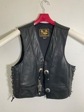 Black leather motorcycle for sale  Riverview