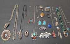 Sterling silver navajo for sale  San Andreas