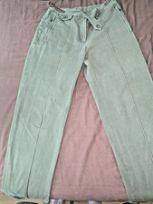olive green pants women for sale  CHORLEY
