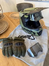 Leatt motocross helmet for sale  UCKFIELD