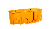 Lata 60mm p/t gesso cartonado 60mm 142x 50mm amarelo Batibox 080052 /T2UK comprar usado  Enviando para Brazil