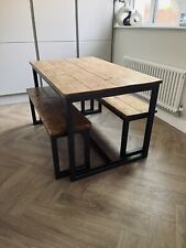 Rustic industrial dining for sale  MELKSHAM