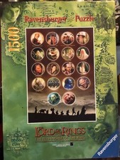 Herr ringe puzzle gebraucht kaufen  Bremen