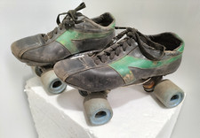 Patins de patins antigos escassos colecionadores patins de velocidade corrida - não restaurado - AF comprar usado  Enviando para Brazil