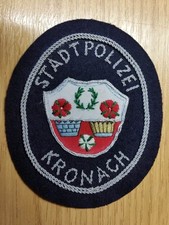 Stadtpolizei kronach ärmelabz gebraucht kaufen  Wipperfürth