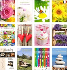 Lot cartes anniversaire d'occasion  Paris IX