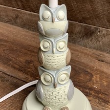 Owl table lamp for sale  Earlville
