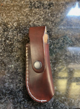 Dark brown leather for sale  BROMYARD
