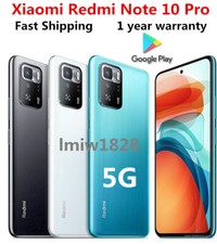 Celular Xiaomi Redmi Note 10 Pro 5G 128GB 256GB LTE Android Global Novo Selado comprar usado  Enviando para Brazil