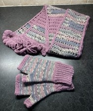 Crochet long scarf for sale  ST. ALBANS