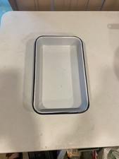 Vintage white enamel for sale  Dayton