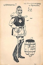 Cpa satirical the d'occasion  Expédié en Belgium