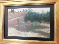 Original pastel landscape for sale  Daly City