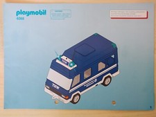 Playmobil Bauanleitung 4088 THW Van Bus , A5 , 8 Seiten comprar usado  Enviando para Brazil