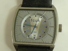 Gent fcuk wristwatch for sale  SHEFFIELD