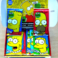 The Simpsons 10th Anniversary Celebration Cards Box geöffnet mit 23 Boostern comprar usado  Enviando para Brazil