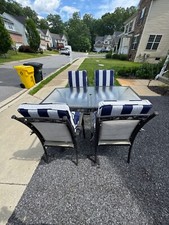 set 5 folding metal chairs for sale set 5 folding metal chairs for sale Odenton