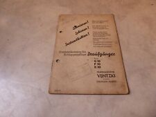 Anleitung ersatzteilliste vent gebraucht kaufen  Weinheim